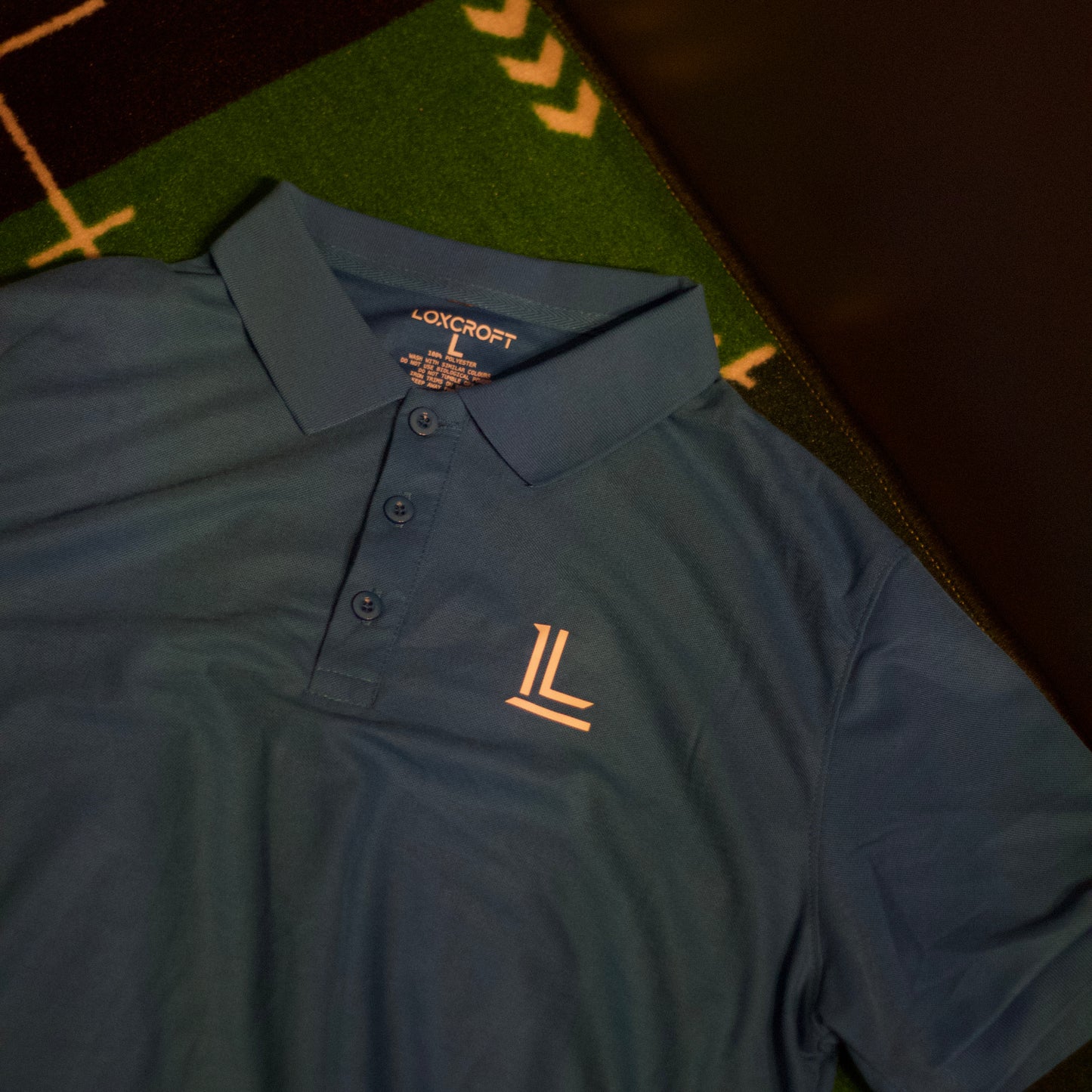 Loxcroft Peacock Blue Polo Shirt