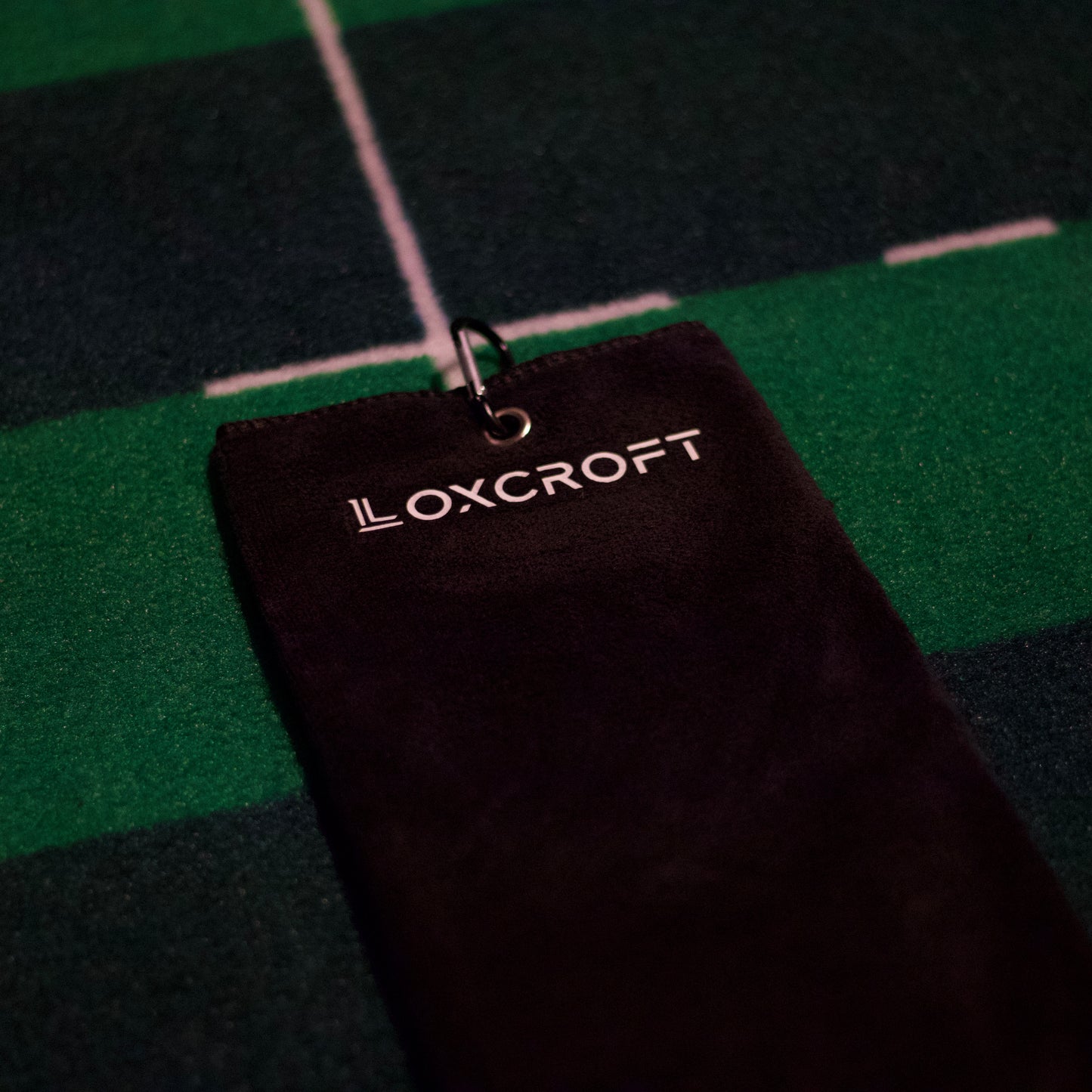 Loxcroft Black Golf Towel
