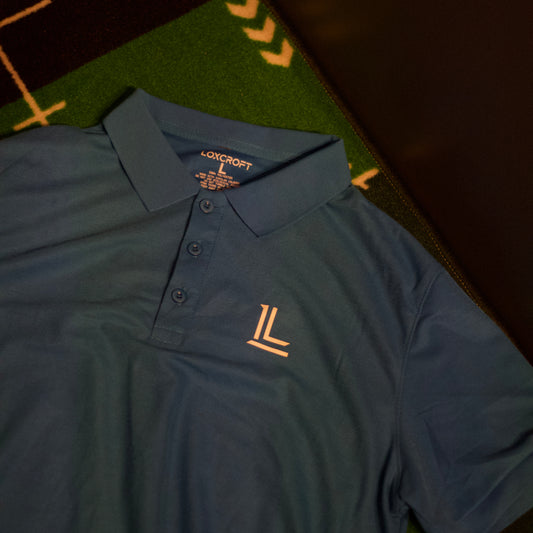 Loxcroft Peacock Blue Polo Shirt