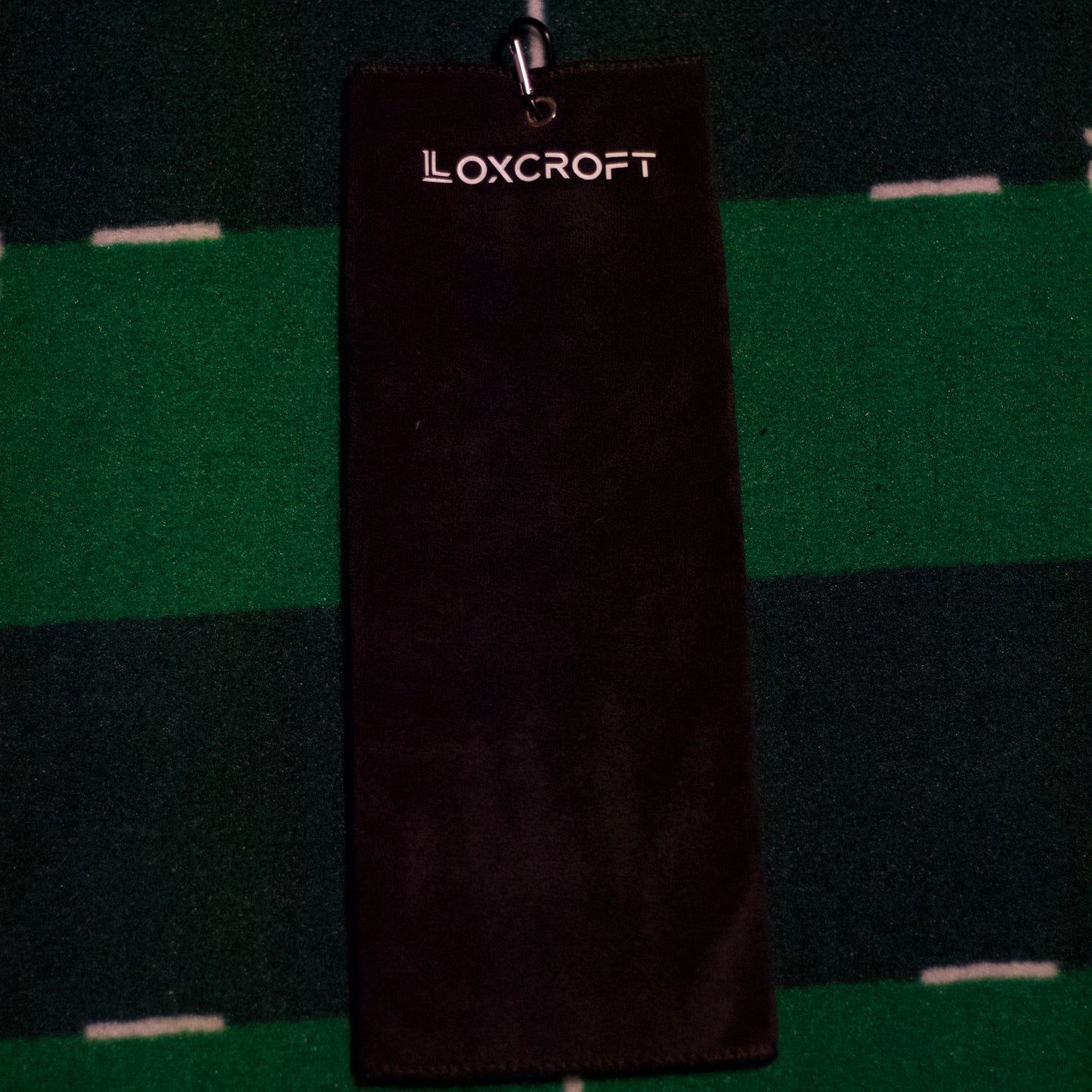 Loxcroft Black Golf Towel