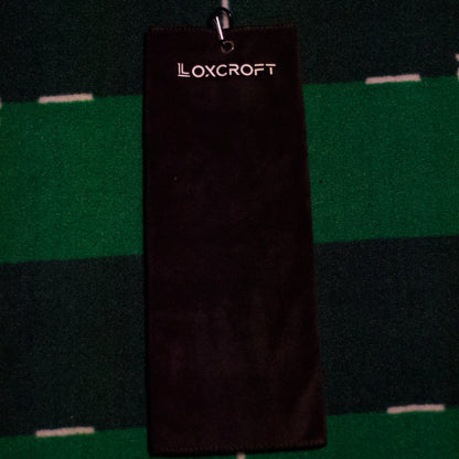 Loxcroft Black Golf Towel