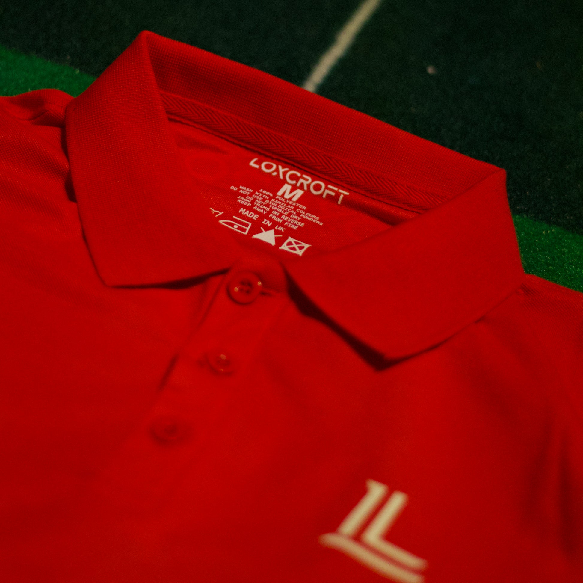 Loxcroft Red Polo Neck Tag